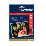 Бумага Lomond Photo 10х15 260 g супер глянцевая (20 л. )