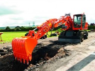 Колесный экскаватор Doosan DX160W