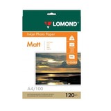 Бумага Lomond Photo A4 120g матовая  (100 л.)