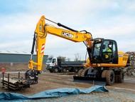 Колесный экскаватор JCB JS 175W