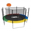 Батут с баскетбольным кольцом Simple Color (inside) Basketball 10ft