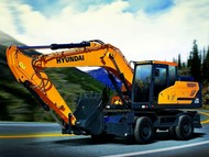 Колесный экскаватор Hyundai R210W-9S