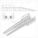 Эстакада для ремонта автомобилей