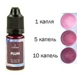 10 мл. Краситель для воска Сливовый PLUM