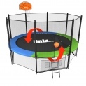 Батут с баскетбольным кольцом Classic (outside) Basketball 14ft