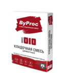 Кладочная смесь цементная стандартная ByProc MMS-010