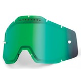 Линза 100% Racecraft/Accuri/Strata Vented Dual Pane Lens Anti-Fog Mirror Green (51006-005-02)