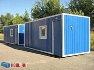 Бытовка строительная металлическая 6х2,3 м