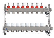 Коллекторная группа на 8 выходов Taen с расходомерами (для теплого пола)