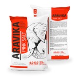 Розовая гималайская пищевая соль ARAVIKA PINK Himalayan Salt, (Супер Крупная) 25 кг.