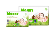 Детские подгузники Monny SMALL №4 (L) 7-14кг. 14 шт.