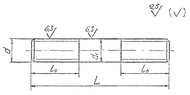 Шпильки для фланцевых соединений по ОСТ 26-2040-96