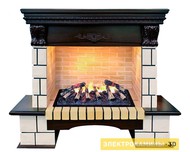 Каминокомплект RealFlame Стоун Люкс 3D (портал Stone Lux CST + 3D Cassette 630)