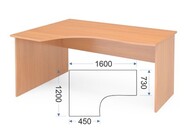 Стол эргономичный А-201 Л Арго